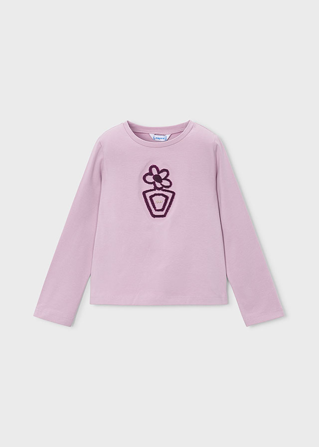 Mayoral L/s t-shirt 00178 Mauve