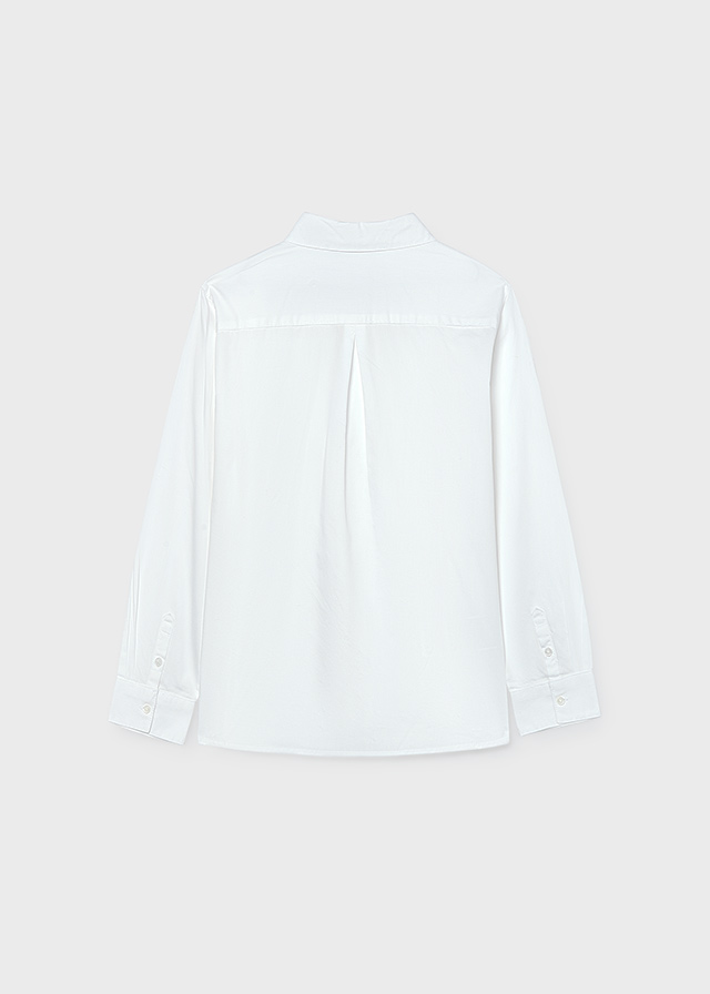 Mayoral L/s Buttondown shirt 00874 White
