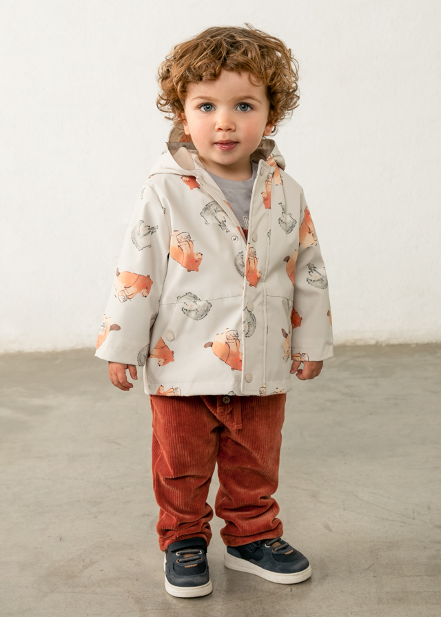Mayoral Raincoat 02432 Stone