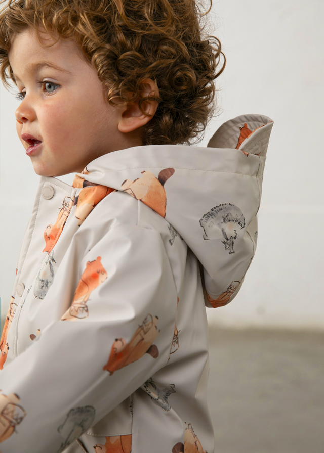 Mayoral Raincoat 02432 Stone