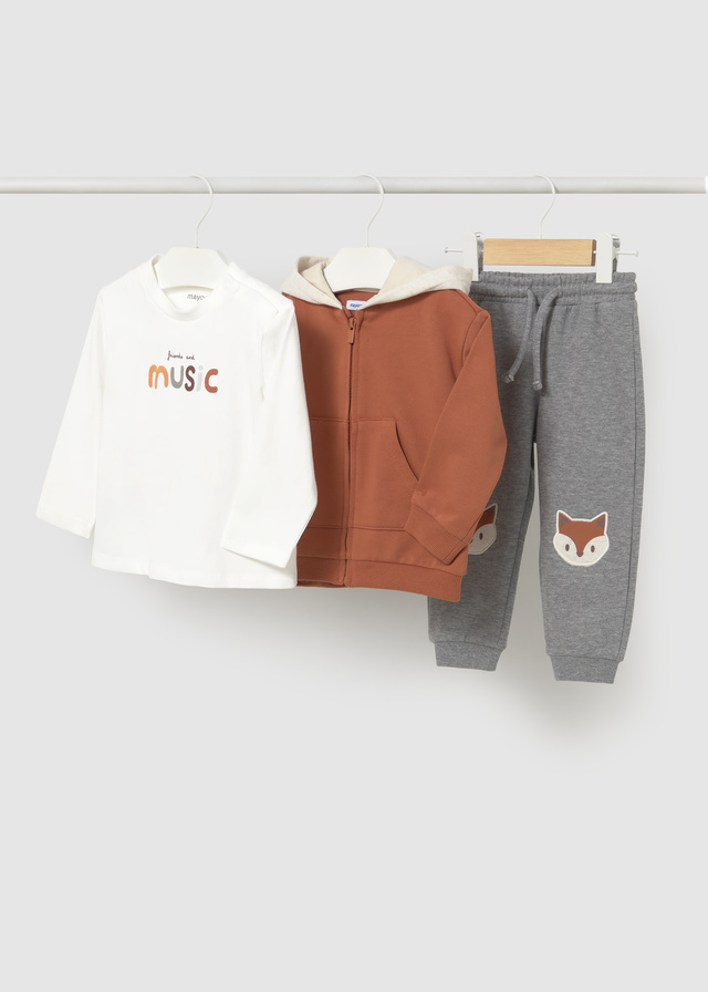 Mayoral Tracksuit 02832 Brick red