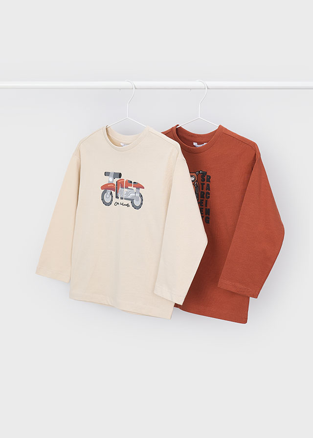 Mayoral L/s t-shirt 04019 Brick red
