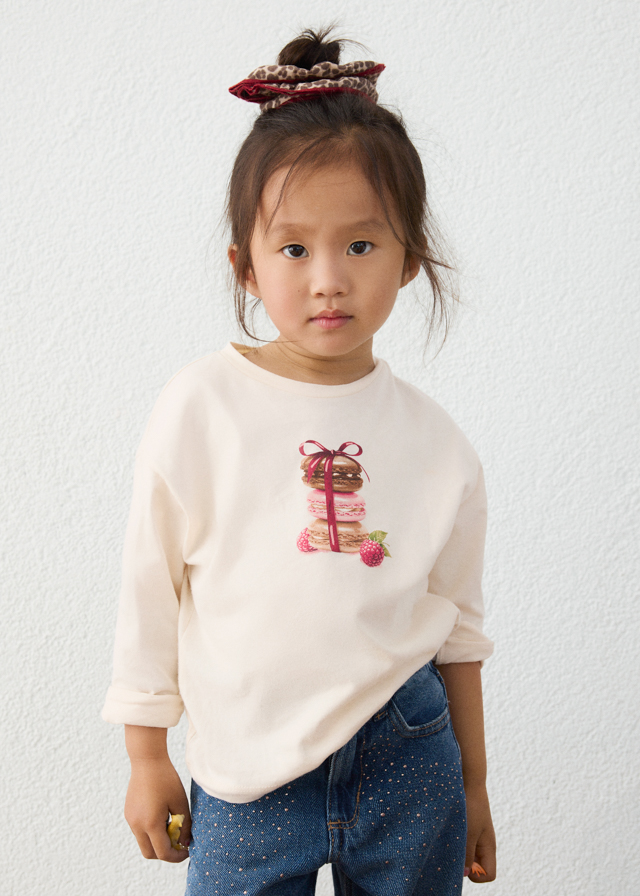 Mayoral L/s t-shirt 04028 Soy