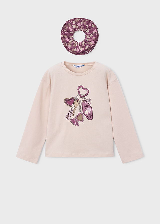 Mayoral L/s t-shirt 04028 Light khak