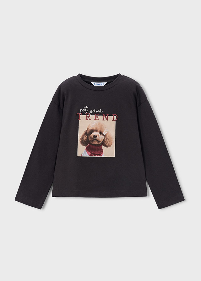 Mayoral L/s t-shirt 04030 Coal