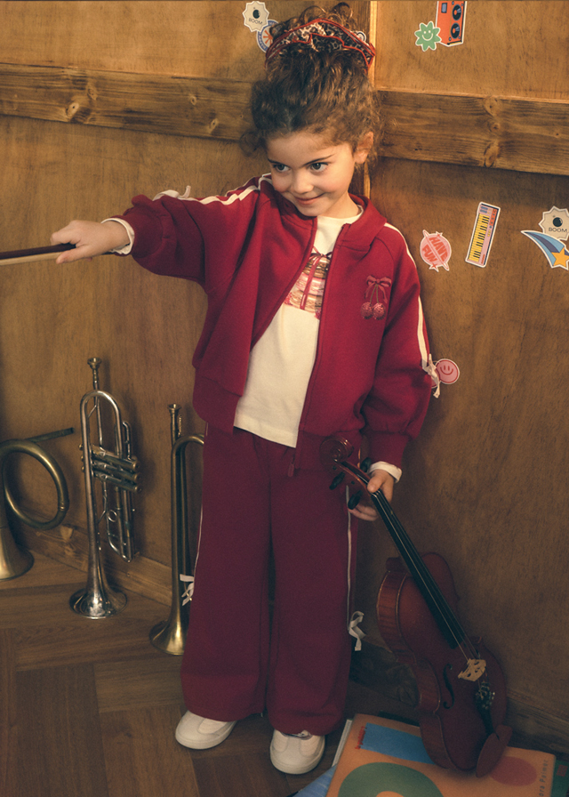 Mayoral Tracksuit 04814 Cherry