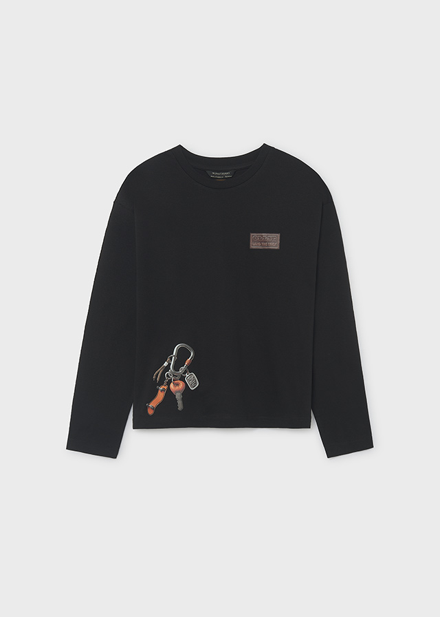 Mayoral L/s t-shirt 07042 Black