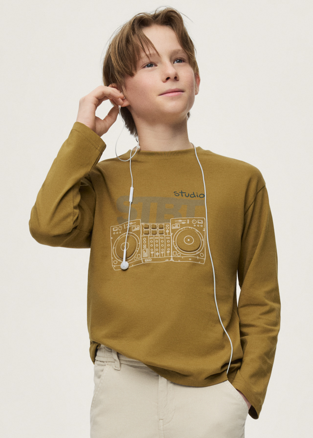 Mayoral L/s t-shirt 07043 Honey