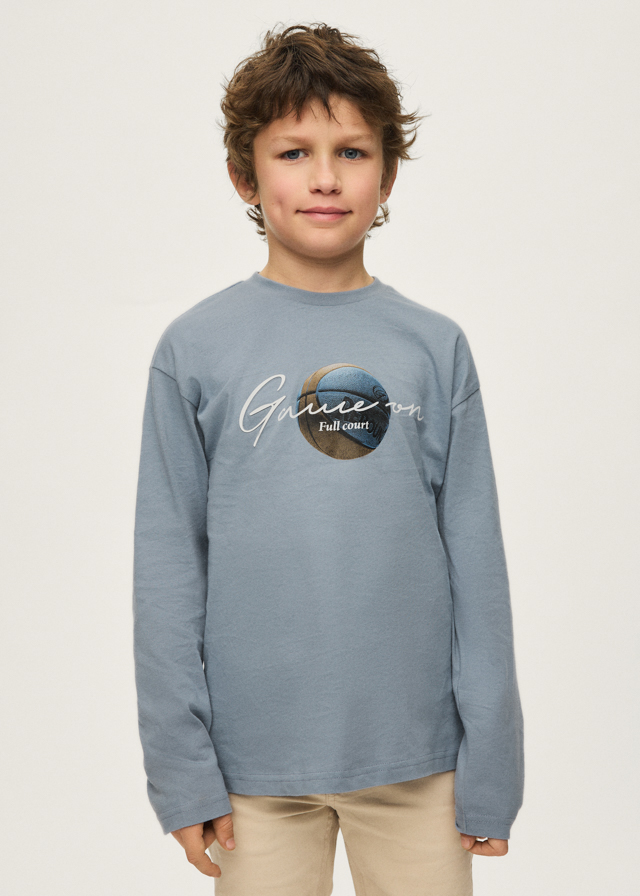 Mayoral L/s t-shirt 07049 Sky