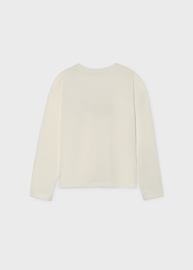 Mayoral L/s t-shirt 07050 Ivory