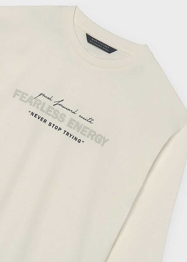 Mayoral L/s t-shirt 07050 Ivory