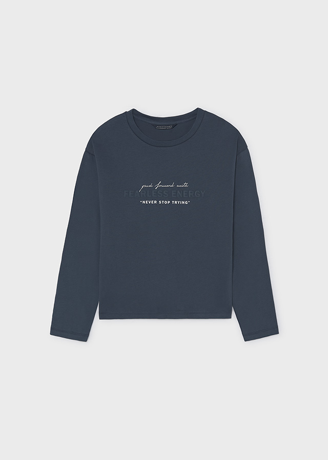 Mayoral L/s t-shirt 07050 Shadow