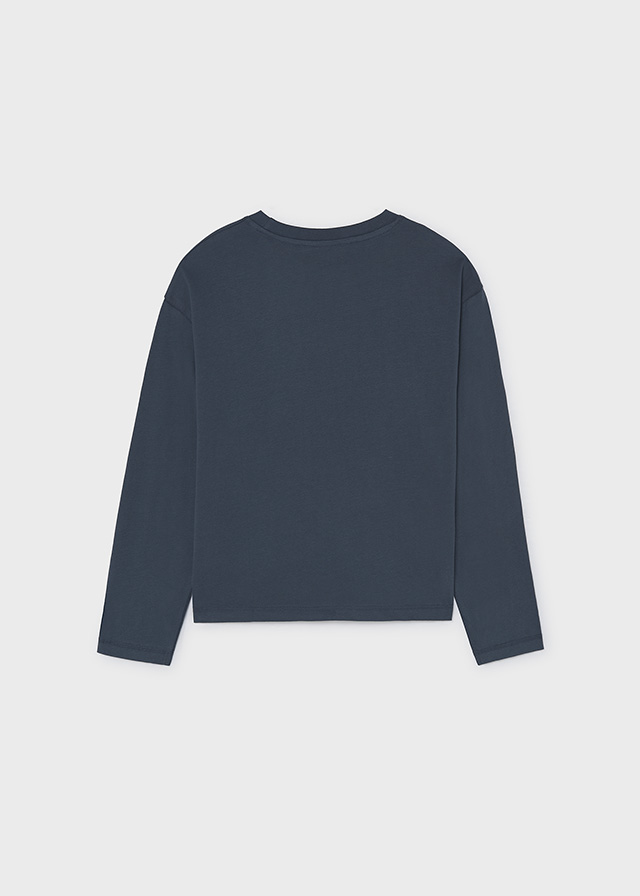 Mayoral L/s t-shirt 07050 Shadow