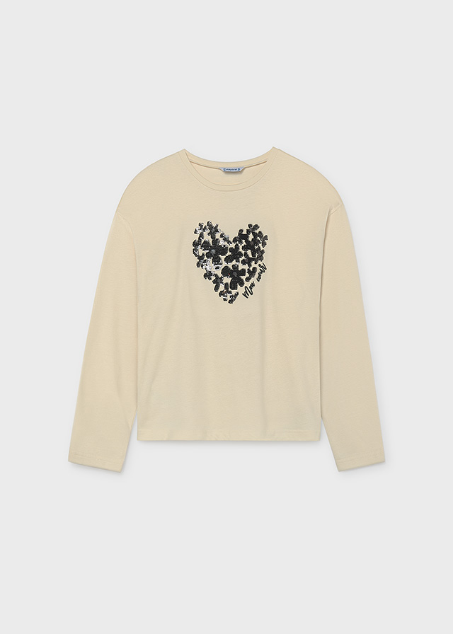 Mayoral L/s t-shirt 07064 Macchiato