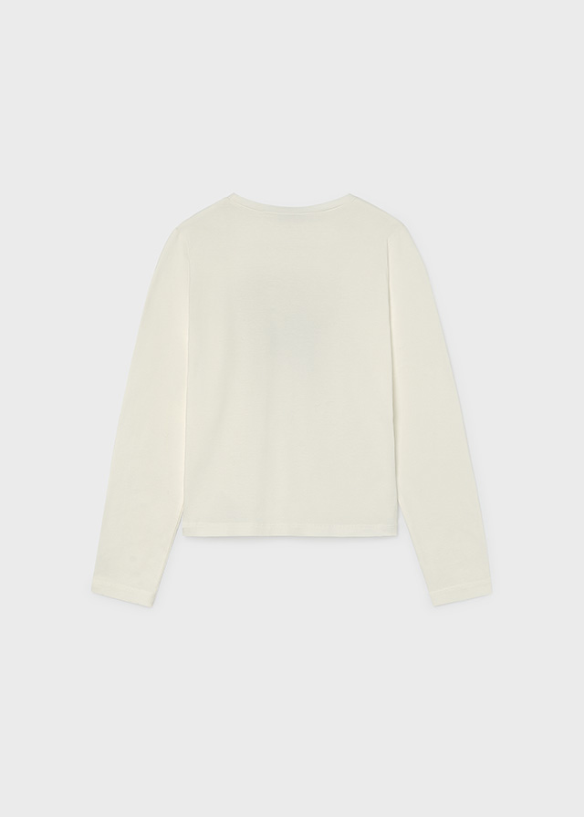 Mayoral L/s t-shirt 07065 Ivory