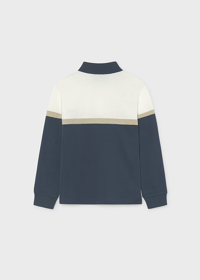 Mayoral Long sleeve polo 07104 Shadow