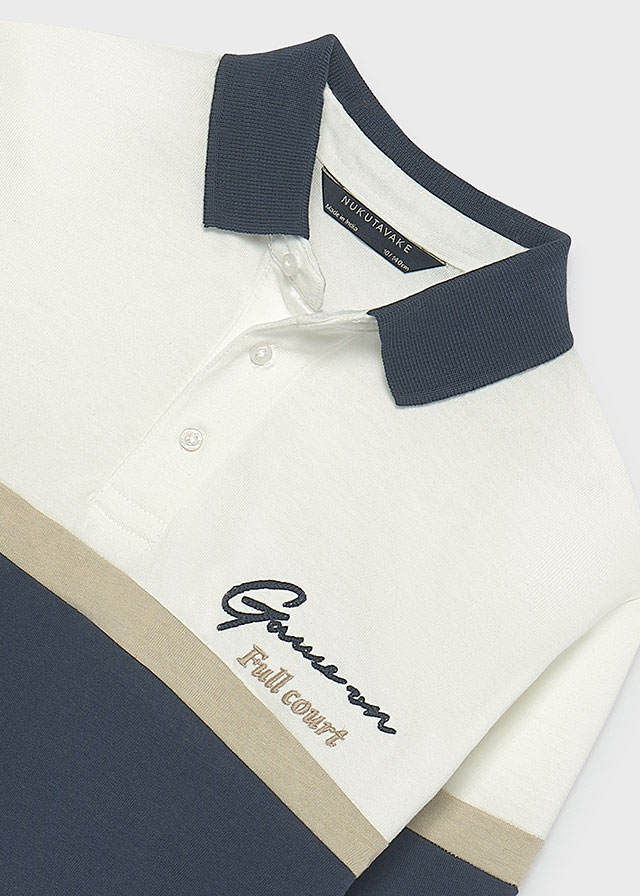 Mayoral Long sleeve polo 07104 Shadow